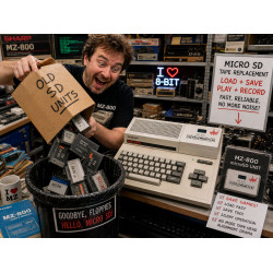 Tape alternative for Sharp MZ800