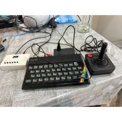ZX Spectrum 48K, new keyboard membrane, accessories